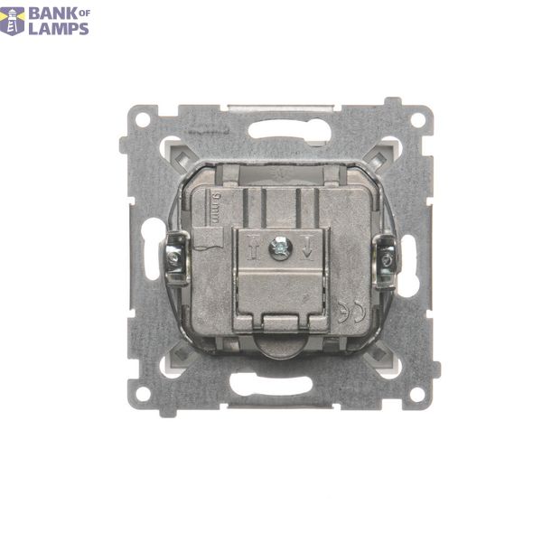 Temperature regulator with inner detector, Bronze matt, metalic image 1