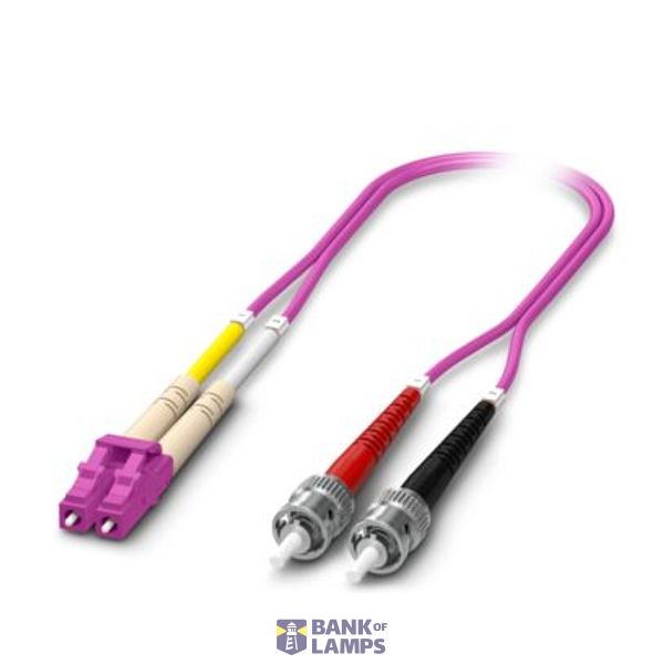FOC-LC:PA-ST:PA-OM4:D01/1 - Fiber optic cable image 1