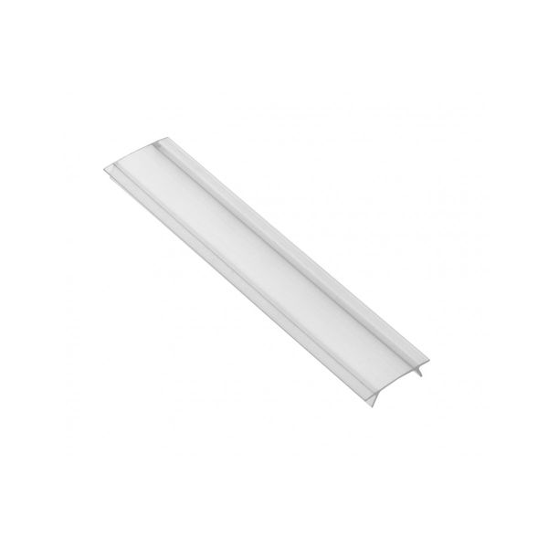 Diffuser, for profile GLAX, transparent, 2 m image 1