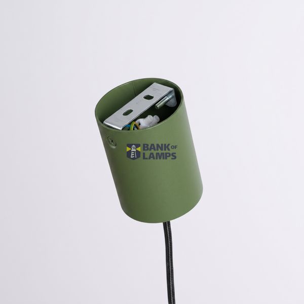 Pendant lamp AURA 1 olive green Gx53 image 9