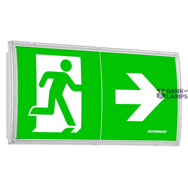 Emergency light PX with wireless control LED 3h 230VAC image 1