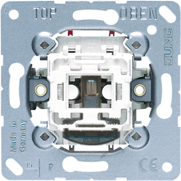 Rocker control switch 2-pole flush-mounted image 1