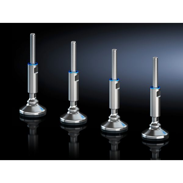 HD Levelling foot, without base mount, Stainless steel 1.4301 image 2