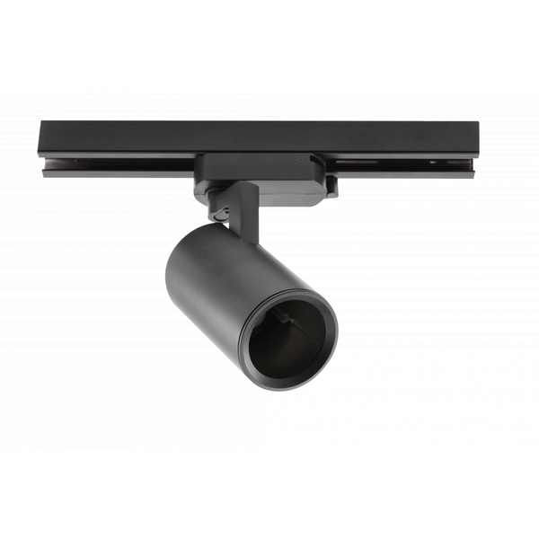 Track luminaire 1-phase ADO, GU10 Bulb, max. 20 W, AC220-240V, IP20, black image 1