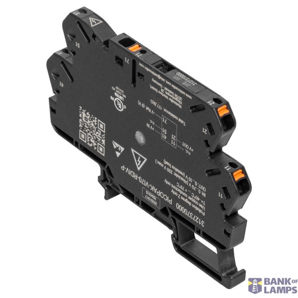 Signal converter / insulator, Input : 0…70 V DC, Output : 0-10 V, Supp image 1