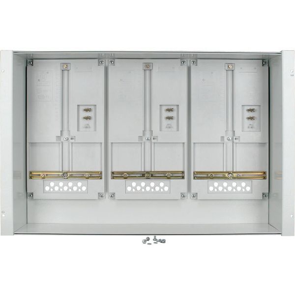 BPZ-MT-800/450-3-A Meter Trough assembled with meter plates HxW=450x800mm image 3