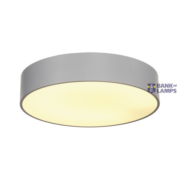 MEDO PRO 40 ceiling light, round, silver-grey, T5 40W image 1
