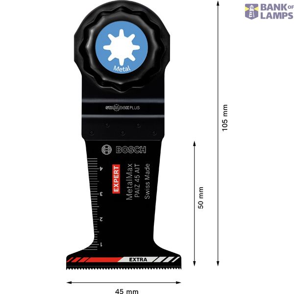EXPERT MetalMax PAIZ 45 AIT Multitool Blade 45 mm image 2