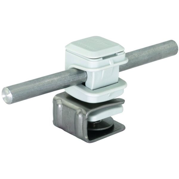 Roof cond. hol. PLATTENsnap StSt 4-6mm, DEHNsnap H 16mm plastic grey f image 1