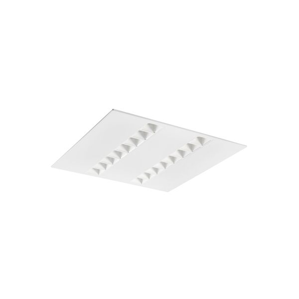OPTIX RECESSED 600 2L 3000K WHT DALI image 1