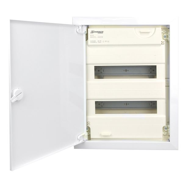 Flush-mount. Distr. Board KVH 2-r. 24/28MW-hollow wall flat image 1