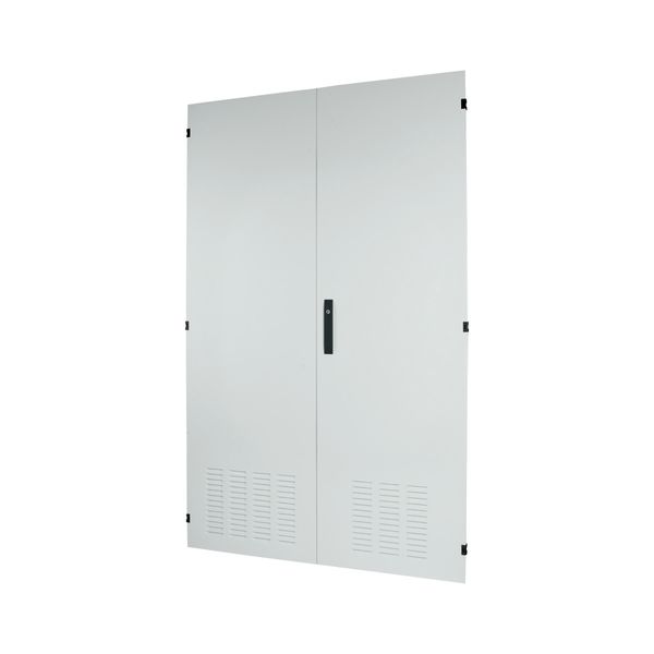 XTSZDSKV4S-H2000W1200 Section wide door, ventilated, HxW=2000x1200mm, double-winged, IP42, grey image 3