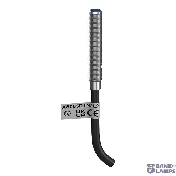 miniature inductive sensor cylindrical M5 Sn 0.8 mm cable 2m (CT à 50  image 1