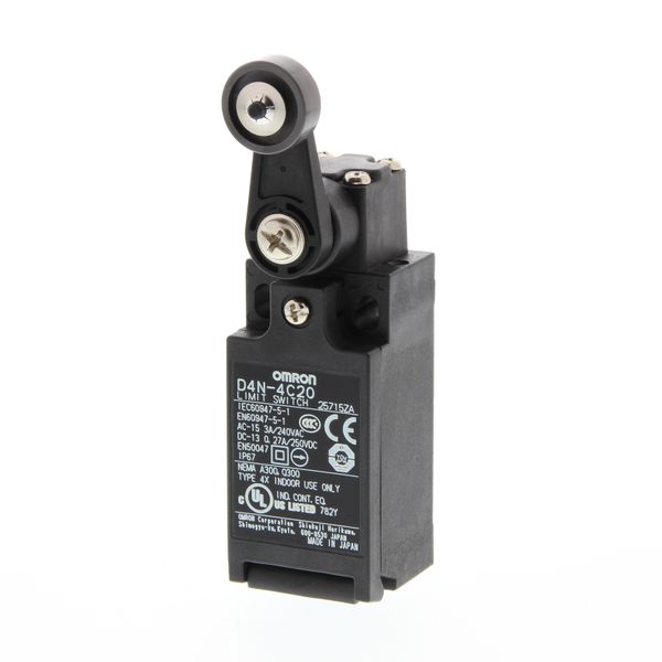 Safety Limit switch, D4N, M20 (1 conduit), 1NC/1NO (slow-action), roll D4N 0010H image 2