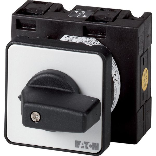 T3-3-8901/EZ On-Off switch, 3 pole + N + 1 N/O + 1 N/C, 32 A, 90 °, center mounting image 4