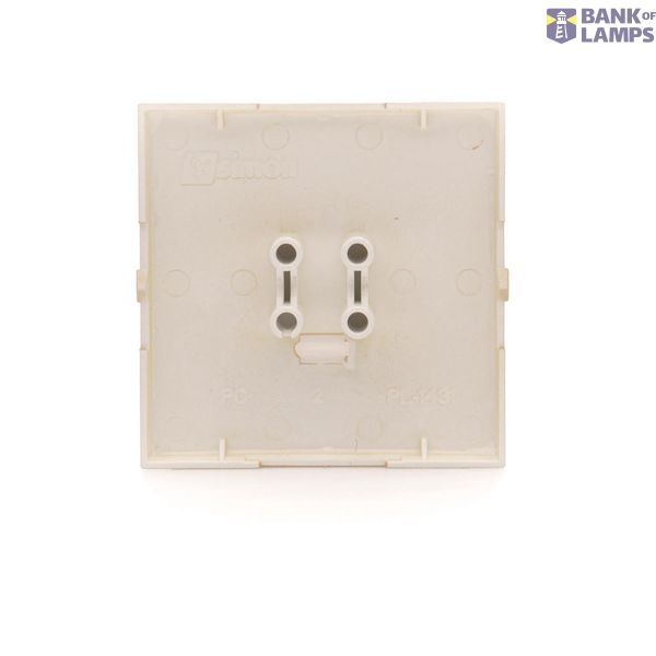 IP44 single socket outlet - transparent flap, Silver matt, metalic, 16A image 1
