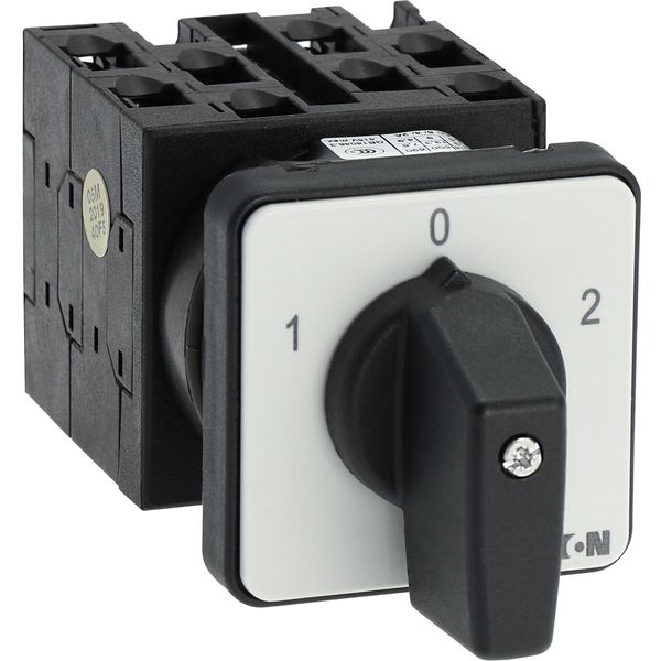 T0-4-8213/E Changeoverswitches, T0, 20 A, flush mounting, 4 contact unit(s), Contacts: 8, 60 °, maintained, With 0 (Off) position, 1-0-2, Design number 8213 image 17