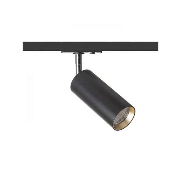 MAVRO for 1-circuit tracks black/gold 230V LED 12W 38° 3000K image 1