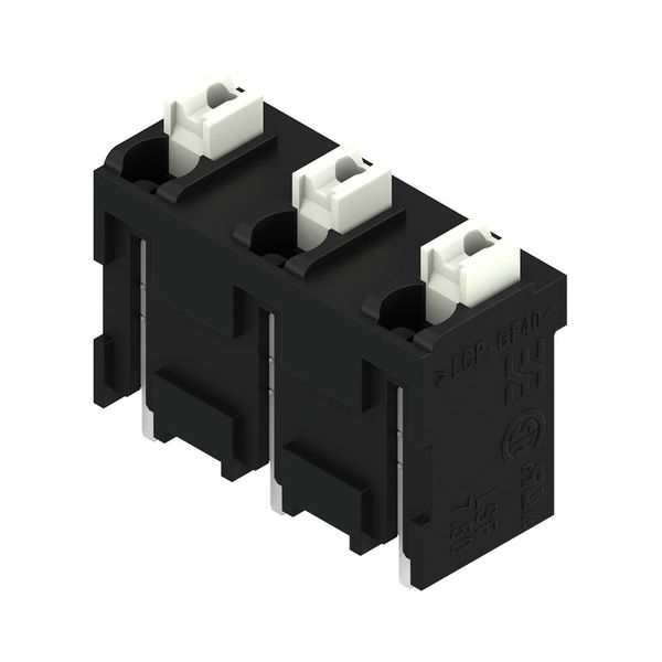 Printed circuit board terminals, 7.50 mm, Number of poles: 3, 180°, Solder pin length (l): 1.5 mm, black, PUSH IN with actuator, Clamping range, max. : 1.5 mm², Tube image 2