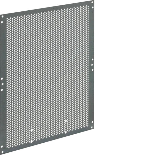 Mounting panel perforated, 1 field, 3 rows, 310x248 mm image 1