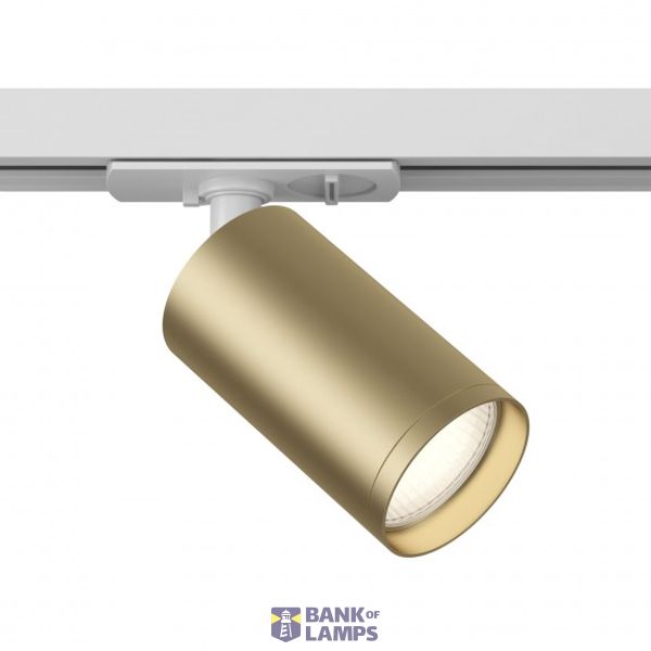 1 phase track system UNITY Track lamps Track Lighting White and matt gold image 3