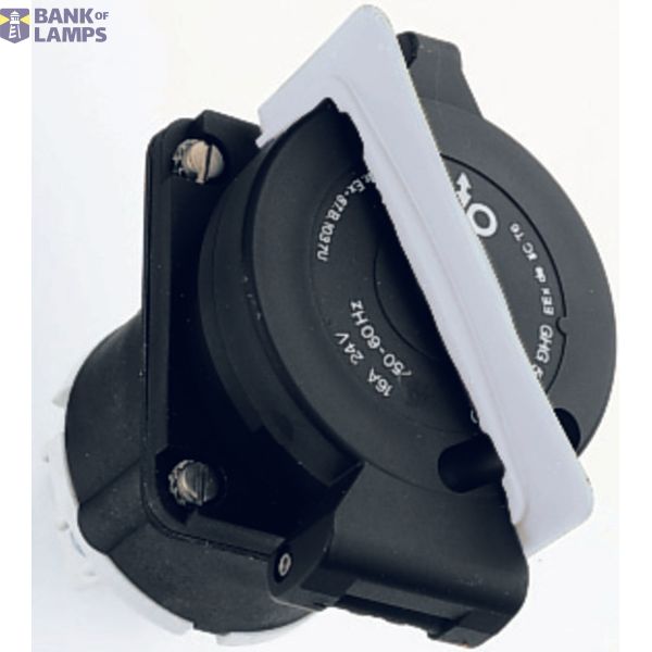 FLANGE SOCKET 16A-3POL-24V image 6