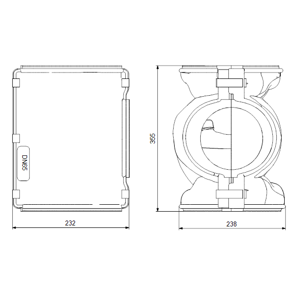 INSULATION SHELL COOLING MAGNA3 DN65 F image 2