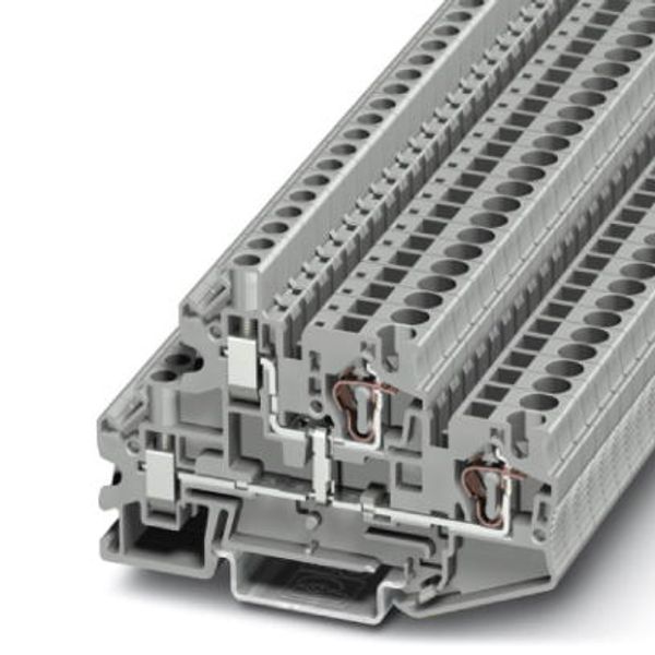 Double-level terminal block STTBU 4-PV image 1