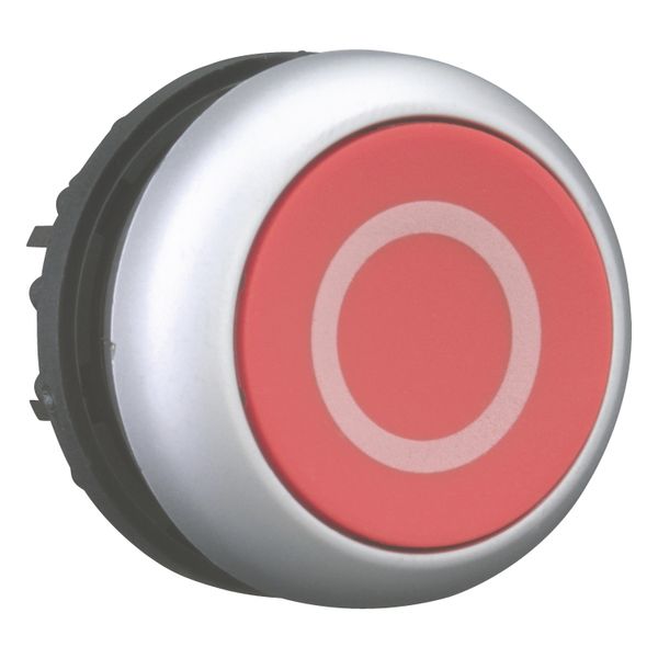 M22-D-R-X0 Pushbutton, RMQ-Titan, Flat, momentary, red, inscribed, Bezel: titanium image 12