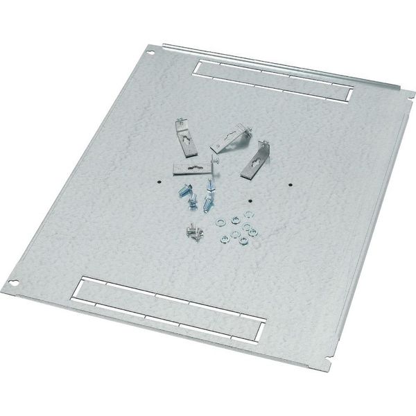 XMG332406M Mounting plate, +mounting kit, for GS 3, vertical, 3p, HxW=600x600mm image 4
