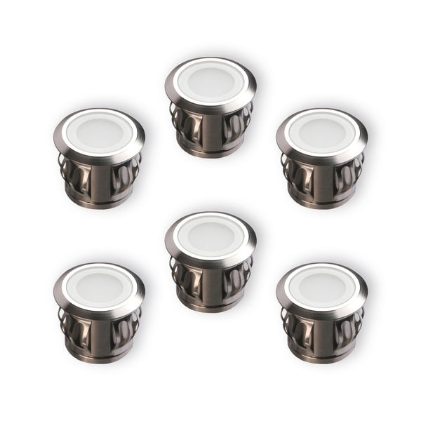 Flush mnt. universal luminaire EUDL6SET IP44 LED 4W/830 image 2