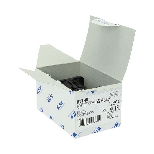 T0-1-8310/EZ Step switches, T0, 20 A, centre mounting, 1 contact unit(s), Contacts: 2, 45 °, maintained, With 0 (Off) position, 0-2, Design number 8310 image 23