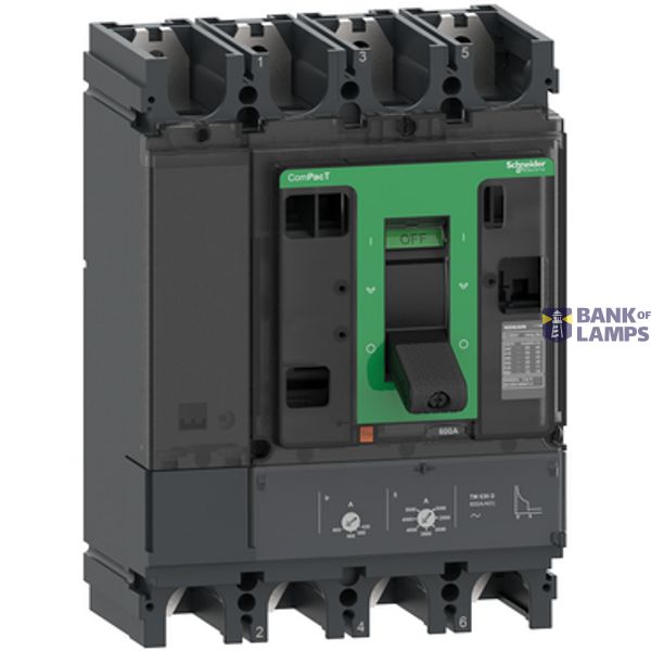 NSX630N 50kA AC 630A TMD 4P4D image 1