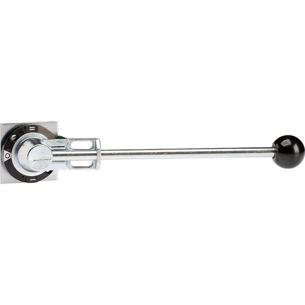 METALEN PISTOOLGREEP, ZWART, I-O-II, IP 65, LENGTE 320 MM OESA 200..80 image 1