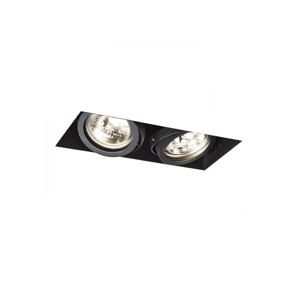 ELECTRA II black 12V LED G53 2x15W image 1