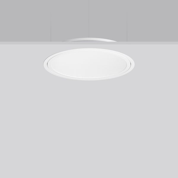 TRIONA round, 29 W, 2700 lm, 827-865, white, DALI Recessed ceiling lum image 1