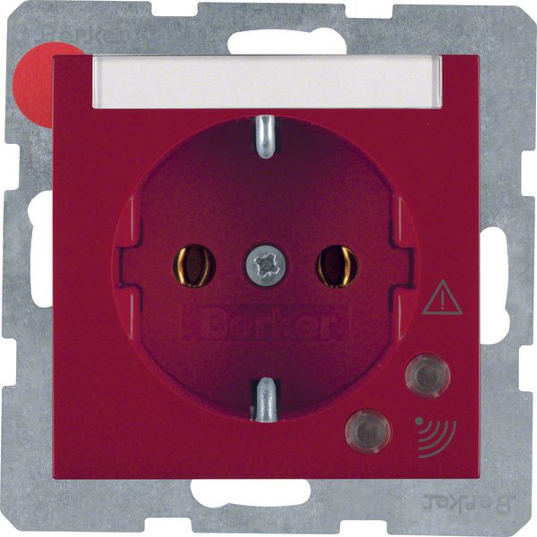 WCD RA with overvoltage protection, birch S.1/B.3/B.7, red glz. image 1