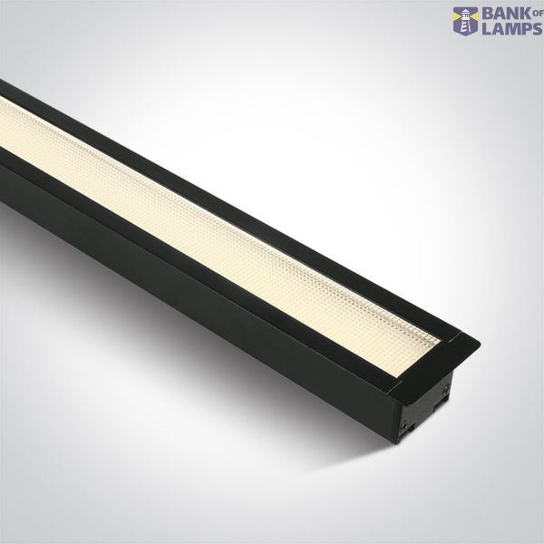 BLACK RECESSED UGR19 40W WW IP20 230V image 1