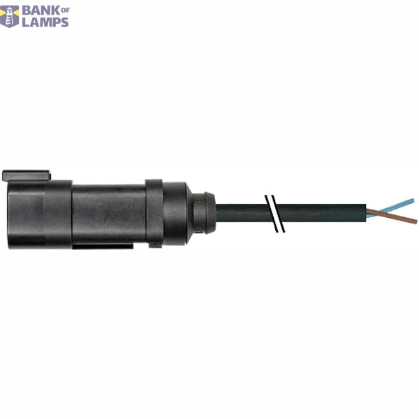 Valve plug MDC04-6p with cable PUR 6x0.75 bk  0.6m image 2