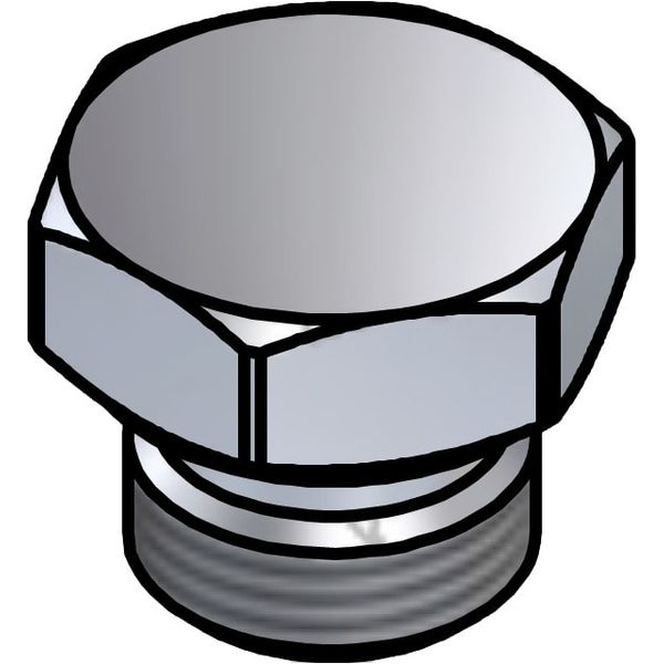 Blind SS for side connection, G3/8" image 1