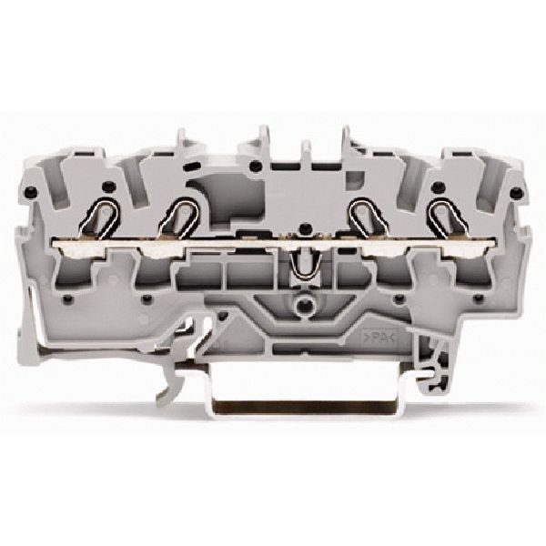 2002-1401 4-conductor through terminal block; 2.5 mm²; suitable for Ex e II applications image 3
