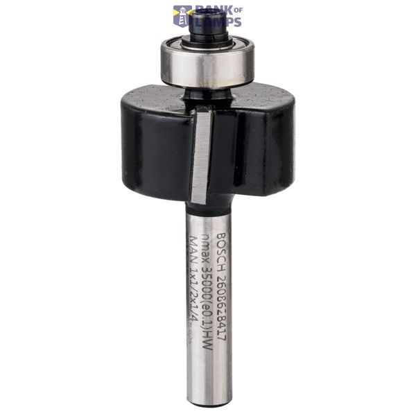 Rabbeting bit, 1/4", D1 25.4 mm, L 12.7 mm, G 54 mm image 1