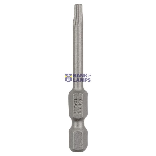 Screwdriver bit Extra Hard T15, 49 mm 25 pcs. image 1