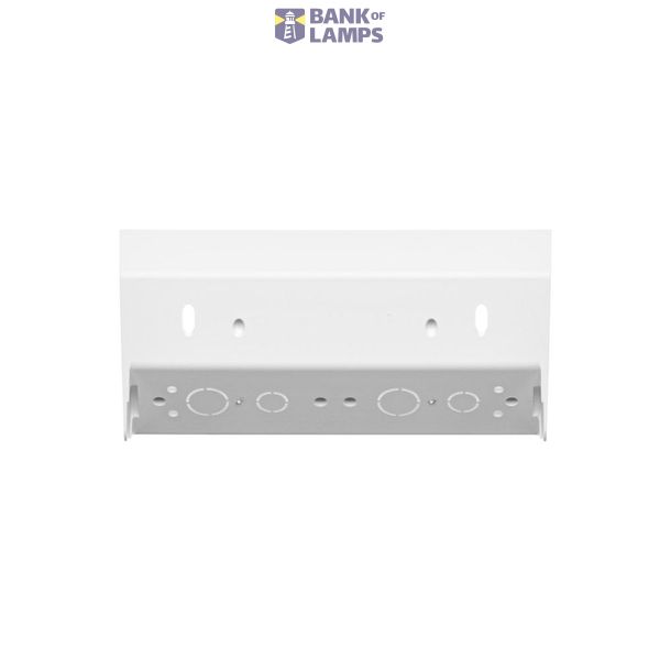 Single surface mounted box - for assembly, graphite mat image 1