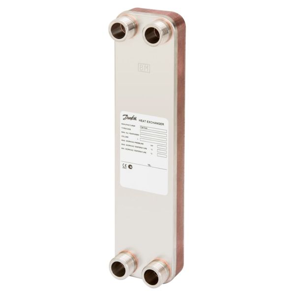 Micro Plate heat exchanger, XB05X-1, Number of plates: 36 image 1