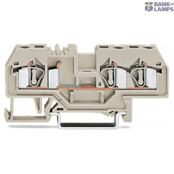 3-conductor through terminal block 4 mm² suitable for Ex e II applicat image 1
