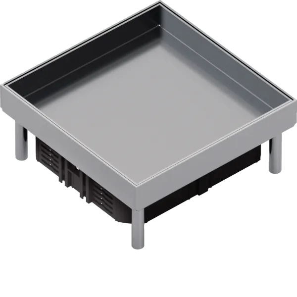 tehalite. VE-EE Solid Cover IP54 5kN EKQ06 200x200 25mm Stainless Steel image 1