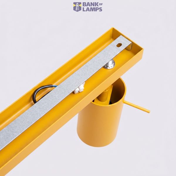 Ceiling lamp RING 3L yellow image 5