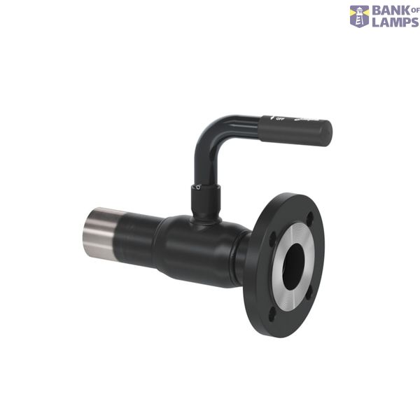 Ball valves, JIP-FW, RB, Handle, Reduced Bore, PN 40, DN 15, Flange / Welded image 1