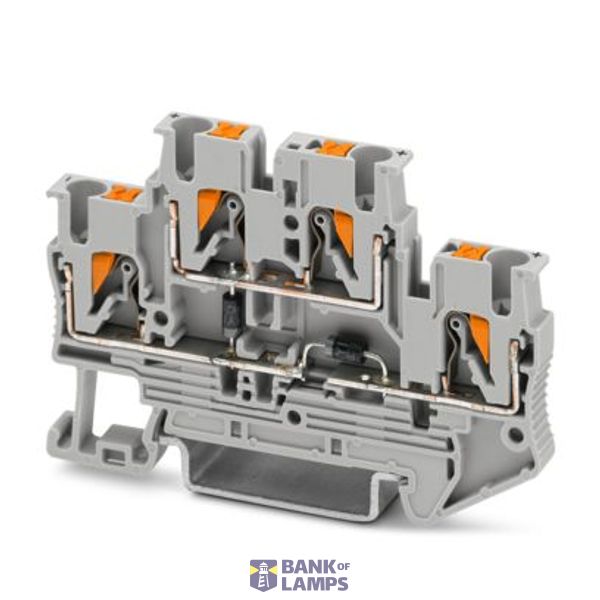 PTTB 2,5-2DIO/O-UL/UR-UL-D-R-CLX - Component terminal block image 1